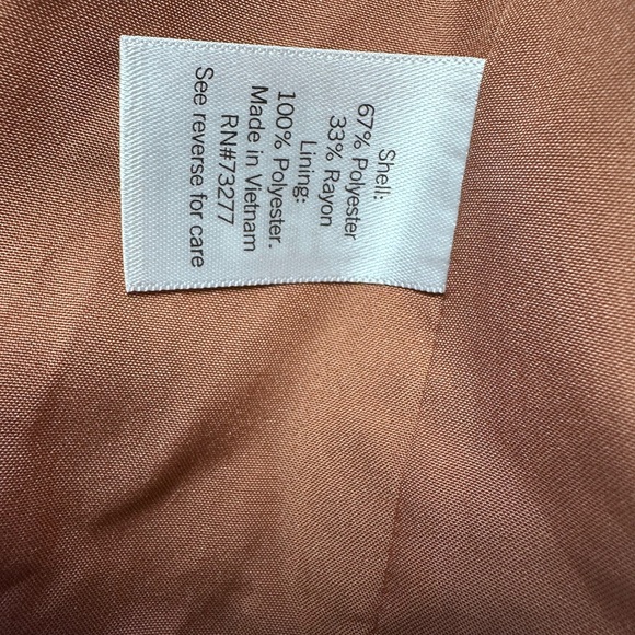 Nine West Plaid Jacket Size Large - Picture 5 of 5